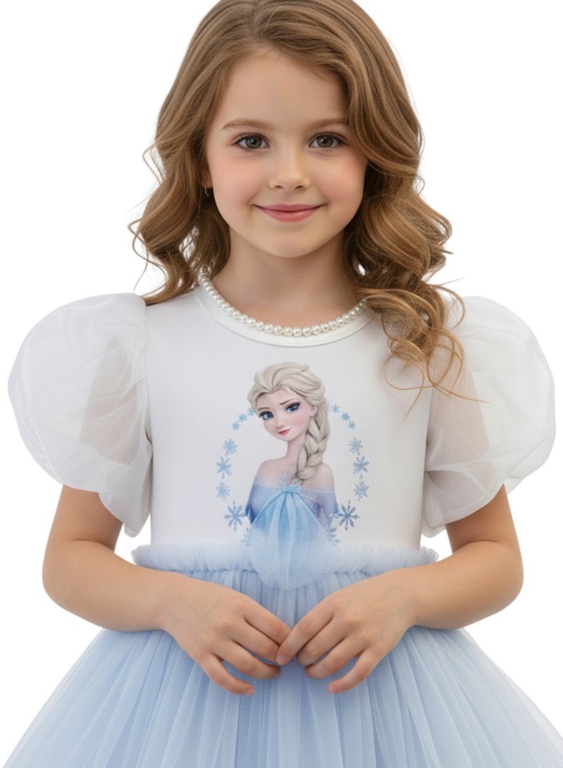 D'Daniela Tulle Ruffle Dress - Image 2